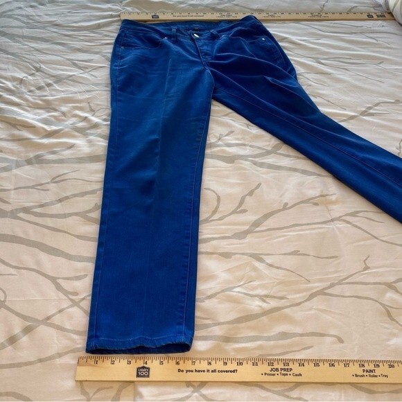Jag Jeans Sapphire Blue Ankle Length 5 Pocket Low Rise  Size 10 - Picture 9 of 9